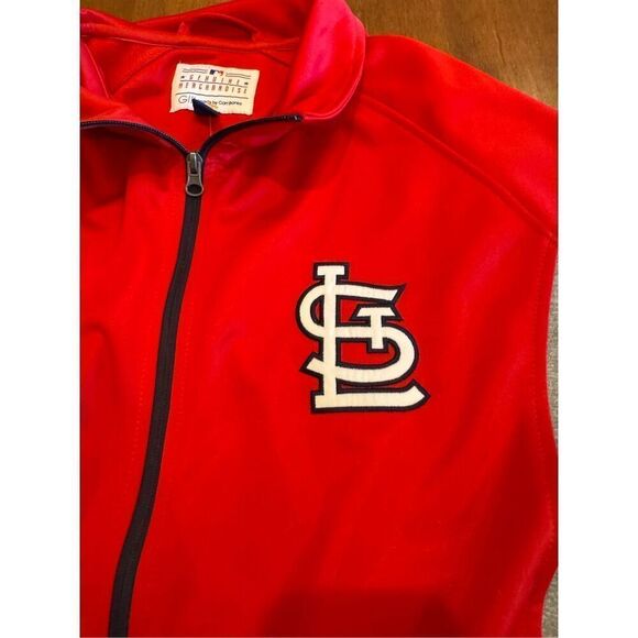 New without tags mens St. Louis cardinals zipper jacket size large - Picture 2 of 4